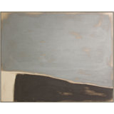 Gray Blue Landscape Painting by Thom Filicia