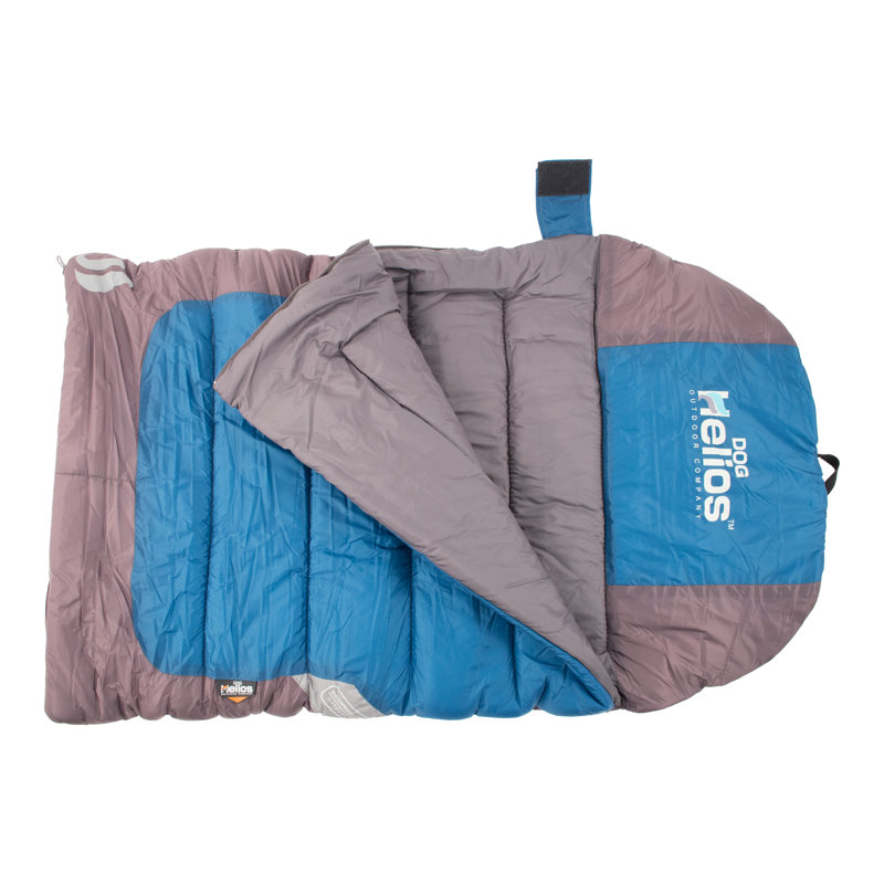 Helios Blue Waterproof Outdoor Travel Dog Bed with BlackShark Technology