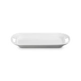 Le Creuset Stoneware Serving Platter, 14 In. - Cerise