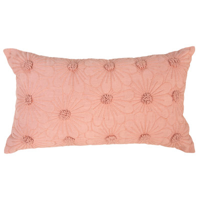 100% Cotton Lumbar Throw Pillow
