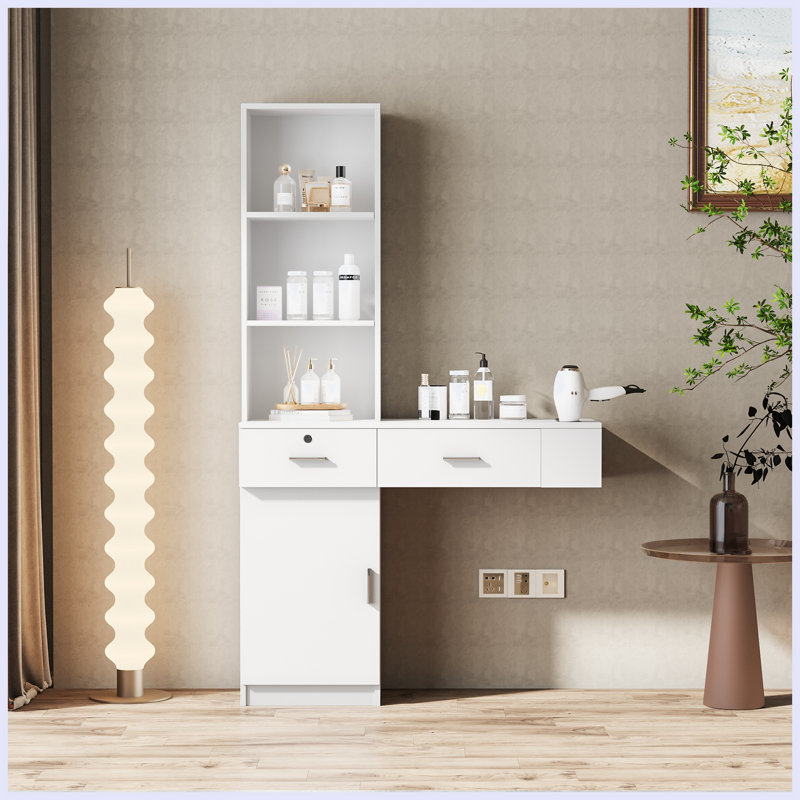 Coiffeuse Bogandillon, Blanc
