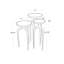 Mixer Marble End Table
