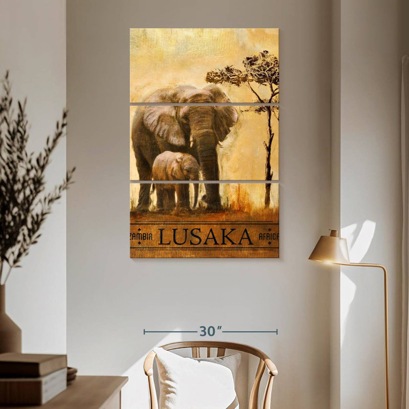 Brampt Lusaka, 65" H x 42" W