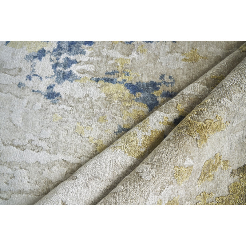 Laureno Hand Knotted Area Rug, Rectangle 12' x 15'