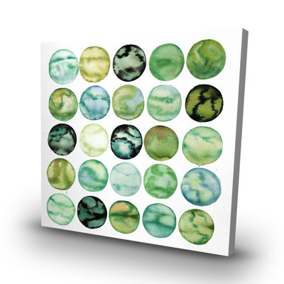 circles - 32"x32" art on canvas
