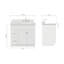 Meuble-lavabo sur pied simple 36 po avec comptoir en quartz Hamlet-138334084-138334085-94003744