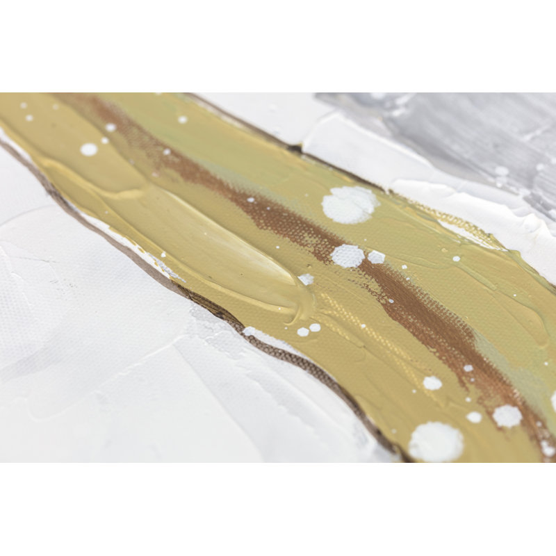 Floater Frame Painting on Canvas