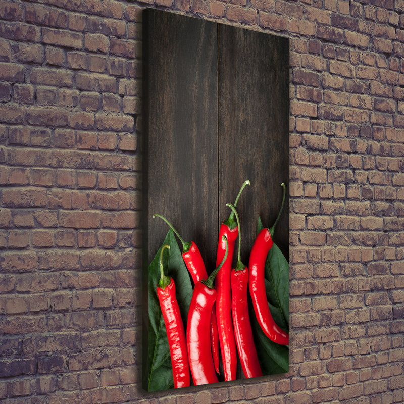 Chilli Peppers - Wrapped Canvas Print