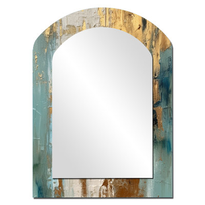 Miroir mural Gilded Daydream VII - Brown