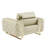 Anissa Top Grain Italian Leather Armchair-81257070-81257069