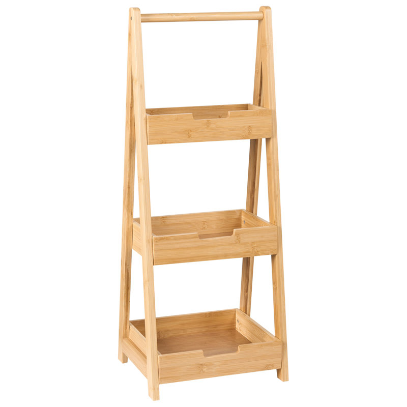 ALERCE Bamboo Bathroom Shelves