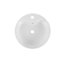 Lavabo rond polyvalent en céramique blanche pour salle de bain - Lavabo d'allure contemporaine avec longévité