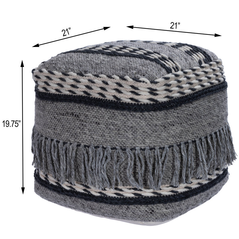 Brynn Square Pouffe