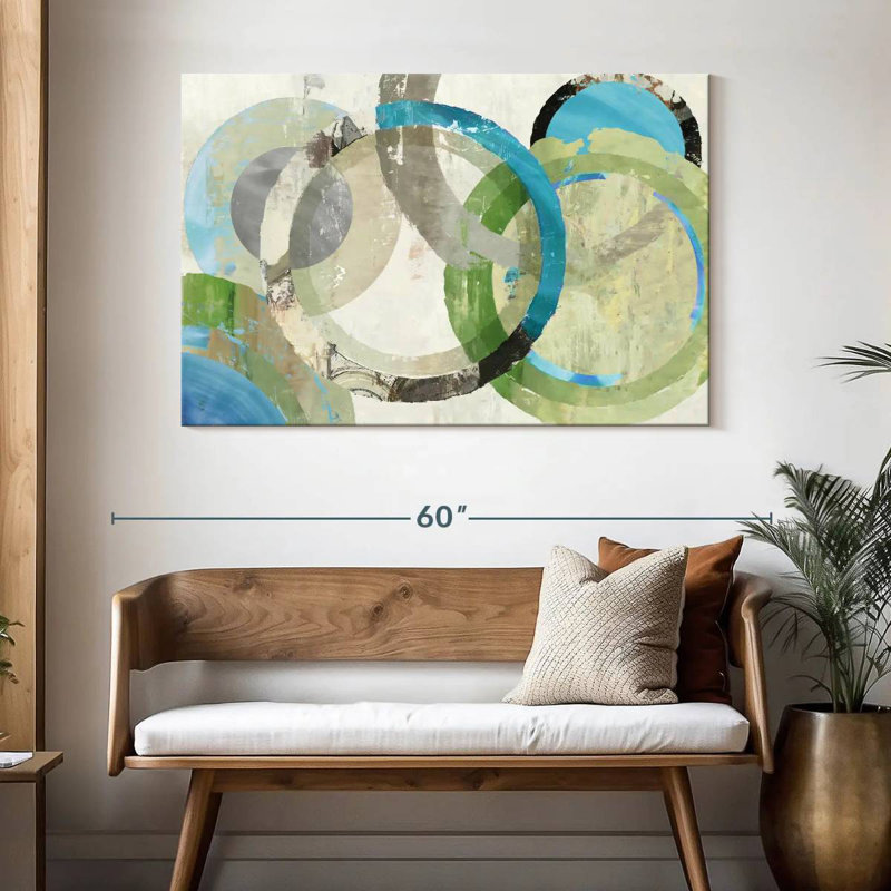 Avery Viridescent Rings, 32" H x 48" W