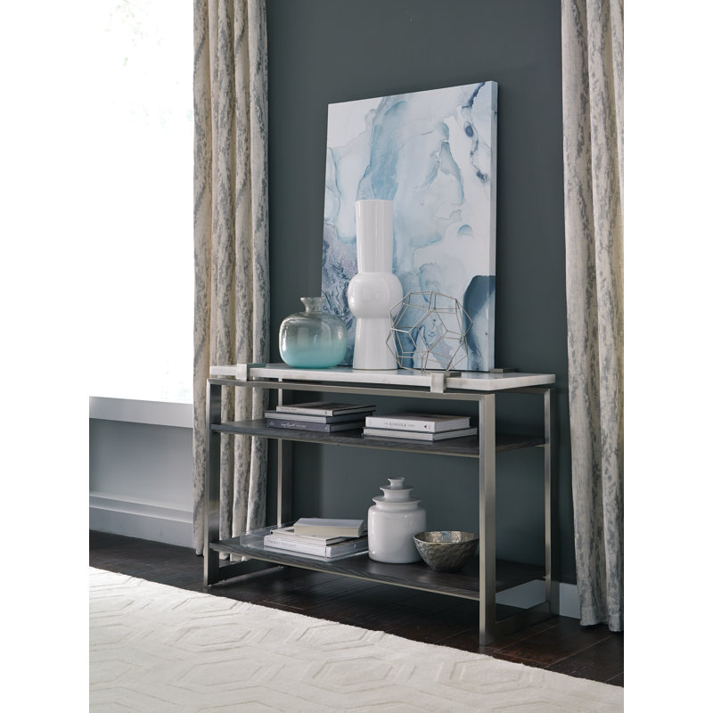 Anyila 48'' Marble Top Console Table
