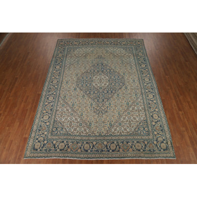Tapis traditionnel géométrique rétro 8 x 11