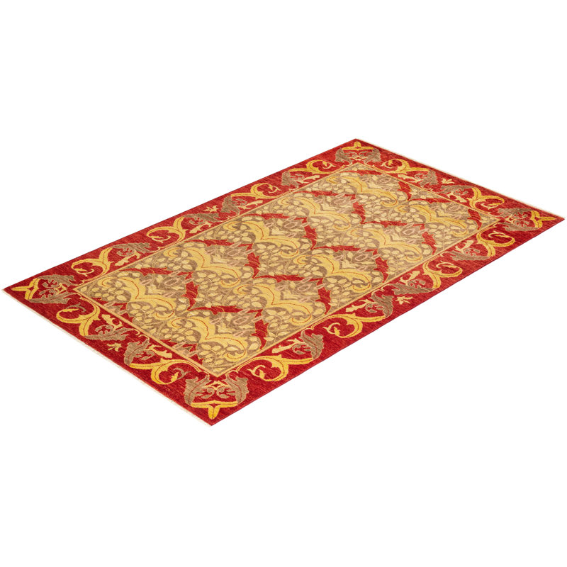 Yoandy One-of-a-Kind 4' 10" X 8' 3" Hand Knotted Area Rug