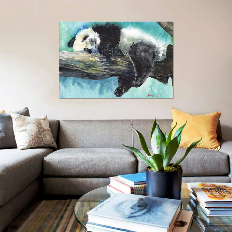 Relax Relax, impression sur toile, H 8 po x l 12 po x P 0,75 po, Toile tendue, Pas de tapis