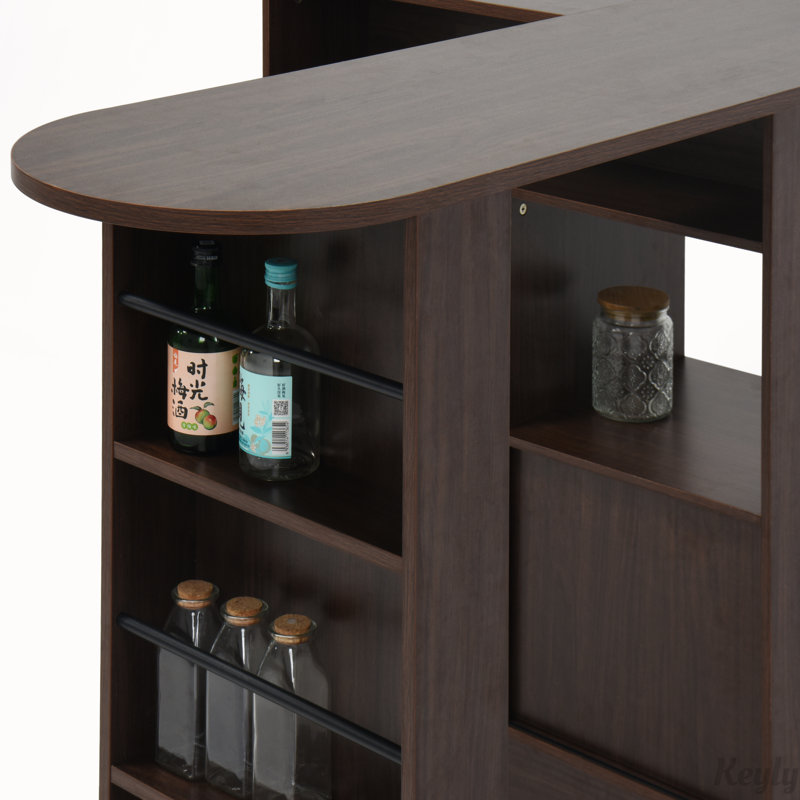31.5"Counter Height Dining Cabinet with Storage