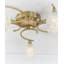 Minden Glass Semi Flush Mount-19334408