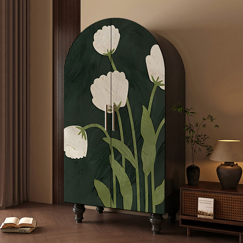 French floral patterns bedroom home wardrobe