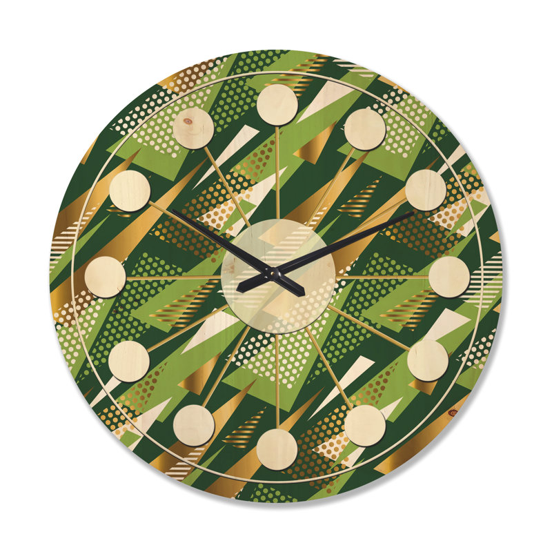 Horloge murale triangulaire I, Grand