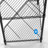6 Tier Shelf Corner Wire Shelf Rack Pentagonal Shelves Adjustable Metal Heavy Duty Free Standing Corner Storage Display Chrome Rack For Bathroom, Living Room, Kitchen - Black-1401877636