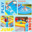 Jeu gonflable pour enfants 5,58 pi x 8,83 pi Adam