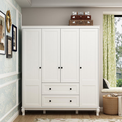 4 Door Wardrobe With 2 Drawer by Red Barrel Studio