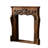 French-style solid wood retro fireplace