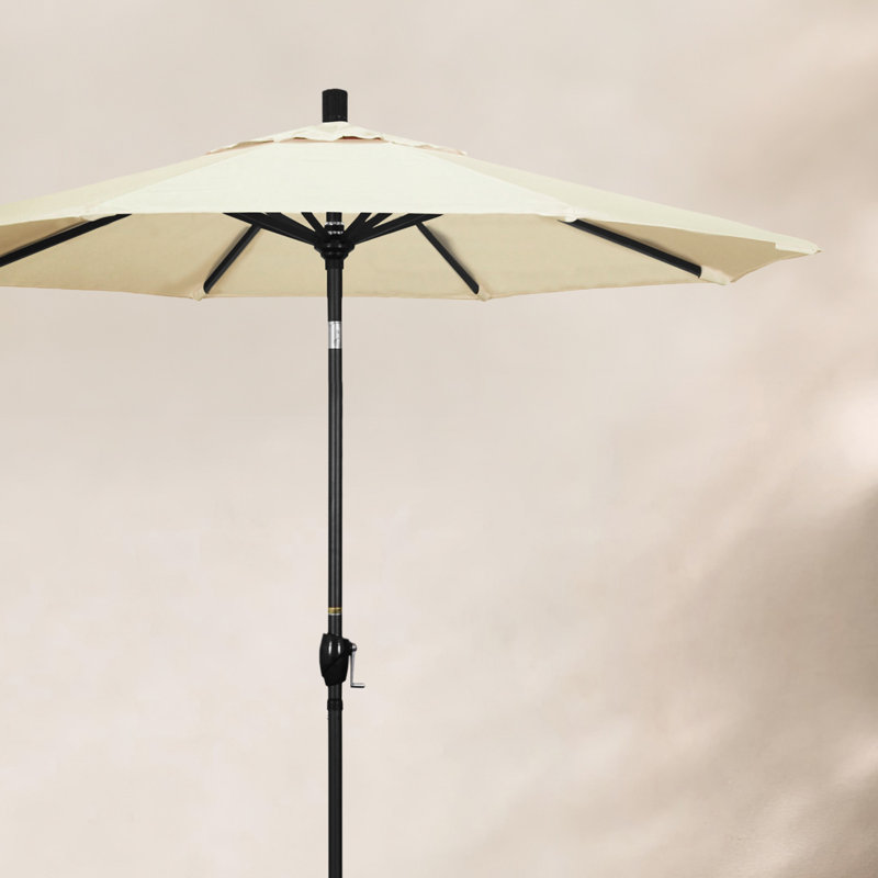 Parasol de marché 7,5', Natural- Pacifica, Bronze, Pacifique