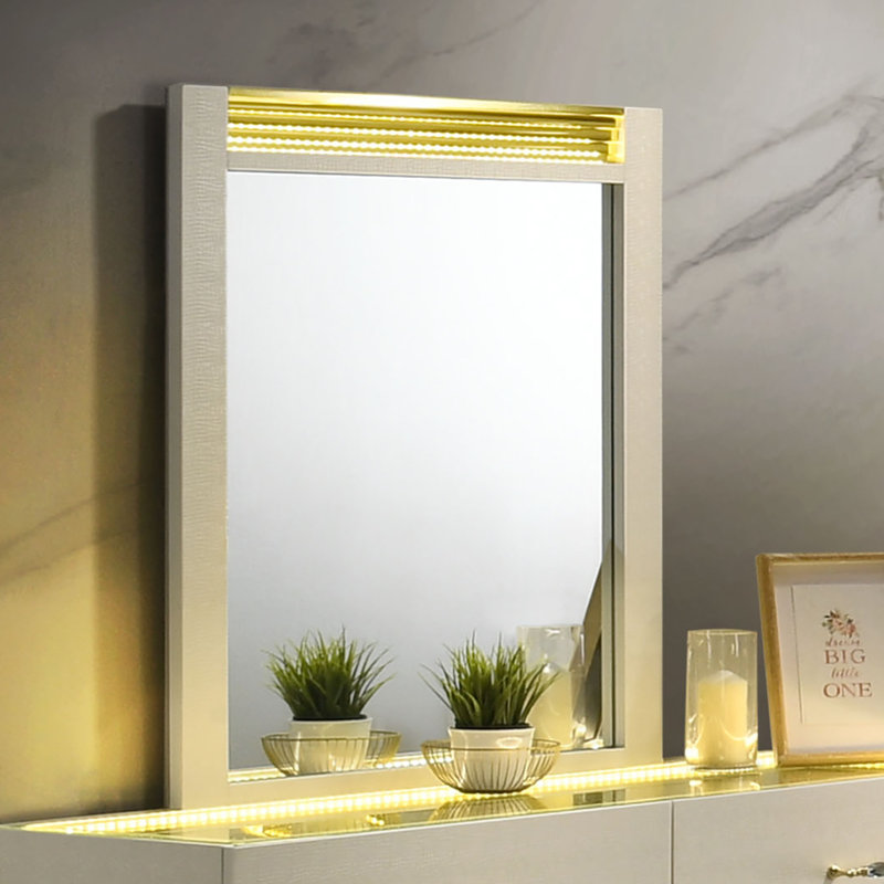 Miroir Charlcombe, Beige