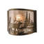 Rustic Lodge 1 - Light Flush Mounted Sconce-66316561-66316562