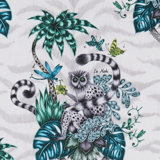 Animalia Lemur Fabric