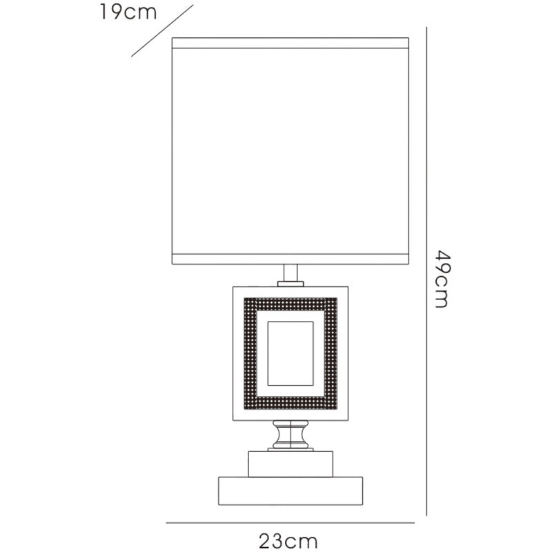 Iron Table Lamp