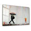 Peinture murale élégante en verre trempé 18,1 po x 28,3 po | 100% verre trempé, épaisseur: 0,16 pouce | Imprimé UV pour des couleurs éclatantes et une durabilité | Parfait pour la décoration intérieure et l'esthétique moderne-2122414414