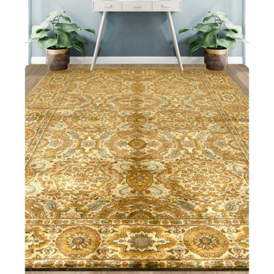 Hand Knotted Wool Oriental Indoor Rug