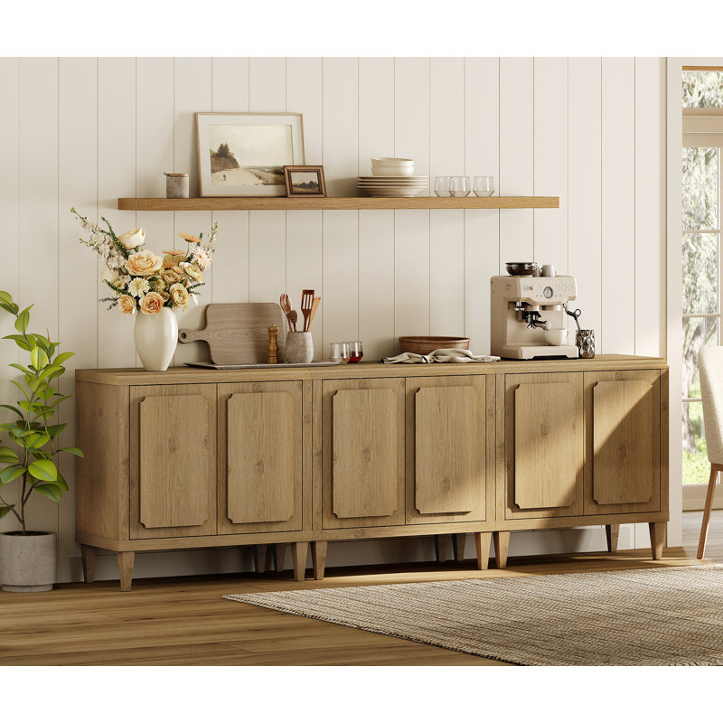 Armoire buffet avec rangement Dildy Modern, Oak