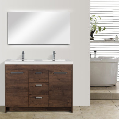Ensemble de meuble-lavabo double 48 po Wauconda