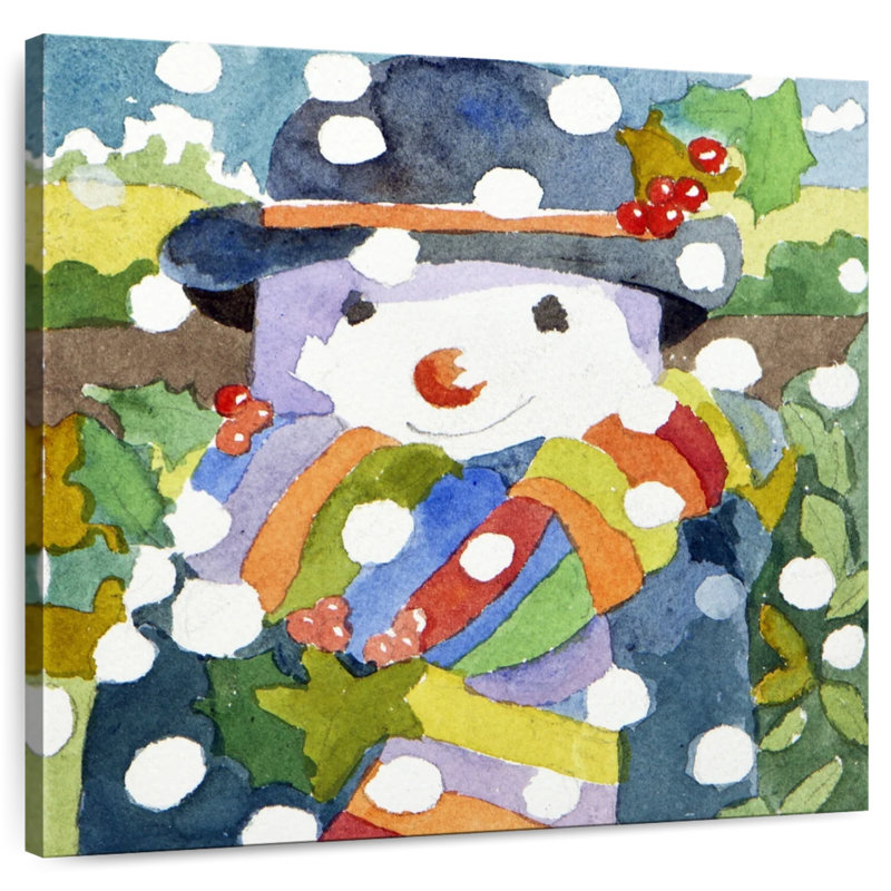 Bonhomme de neige Lelend dans la neige