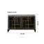 Armoire d'appoint en bois massif Simple Home