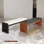 Banc rembourré en bois massif noir-1552097449-1552097447