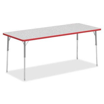 Table d'activité rectangulaire à hauteur ajustable