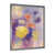 Impression argent sur toile encadrée