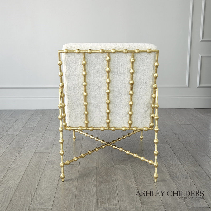 Elder Lounge Chair-Gold Leaf-Avoletta