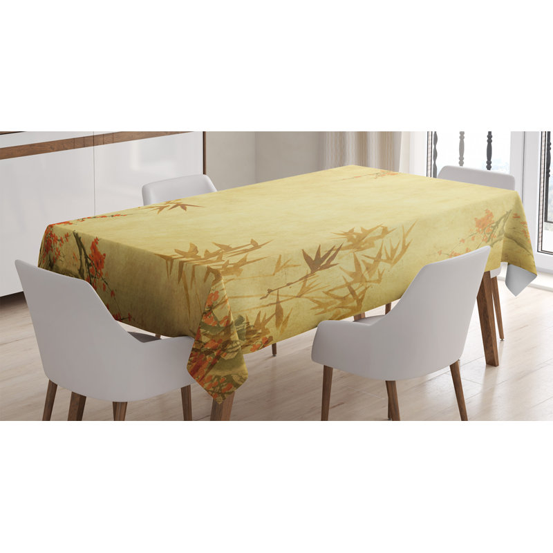 Bamboo Tablecloth, 90" L x 60" W