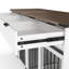 Caisse pour chien avec 3 tiroirs cannelés Furniture Style-786877153