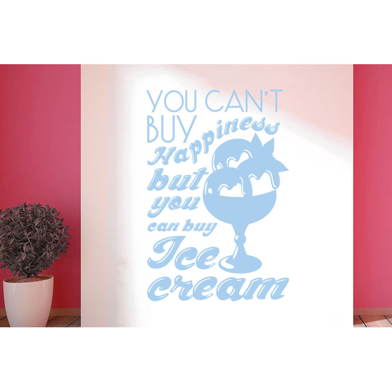 Wall Decal, Light Blue