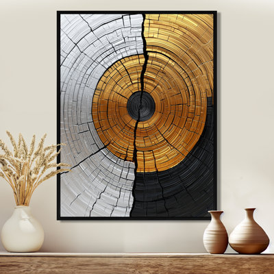 Reproduction d'art sur toile Golden Roots