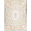 Hand-Knotted High-Quality Green and Gold Area Rug